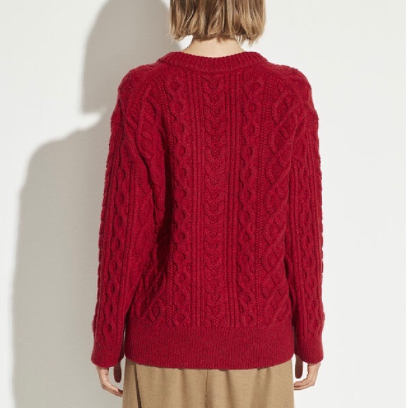 Vince Merino Wool/Cashmere Blend Sweater NWT - Picture 3 of 14